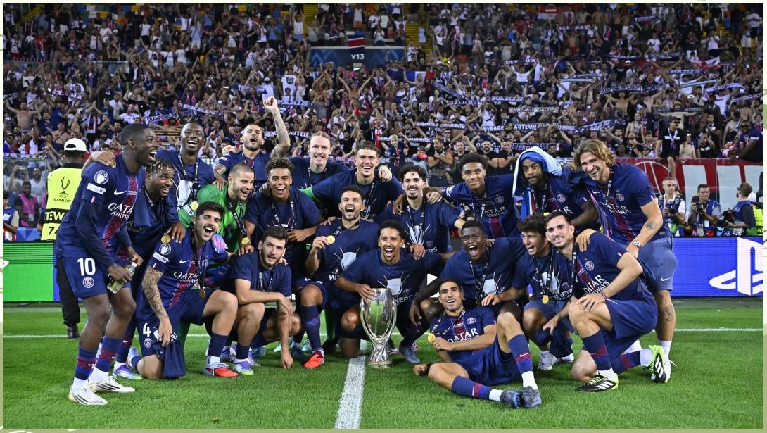 关于欧超杯冲刺阶段走向成谜，巴黎圣日耳曼豪取连胜，更衣室稳定，赛季目标并未改变的信息